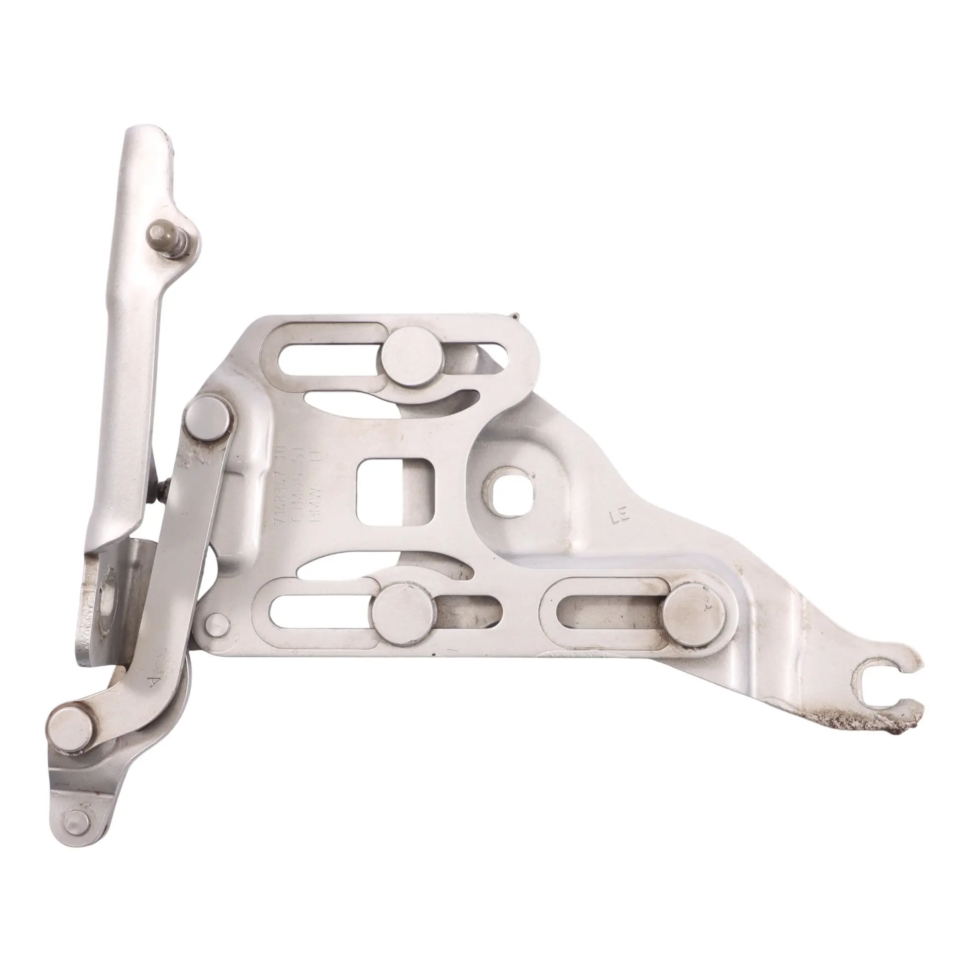 Hood Bonnet Hinge BMW X5 X6 E70 E71 Left N/S Titansilber Metallic - 354 7198617