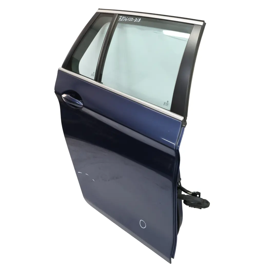 BMW F11 Touring Door Rear Right O/S Tiefseeblau Deep Sea Blue Metallic - A76