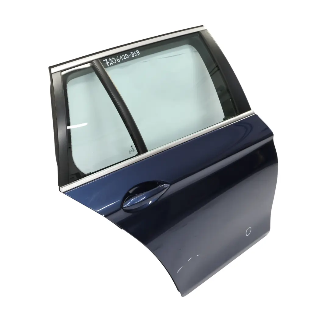 BMW F11 Touring Door Rear Right O/S Tiefseeblau Deep Sea Blue Metallic - A76