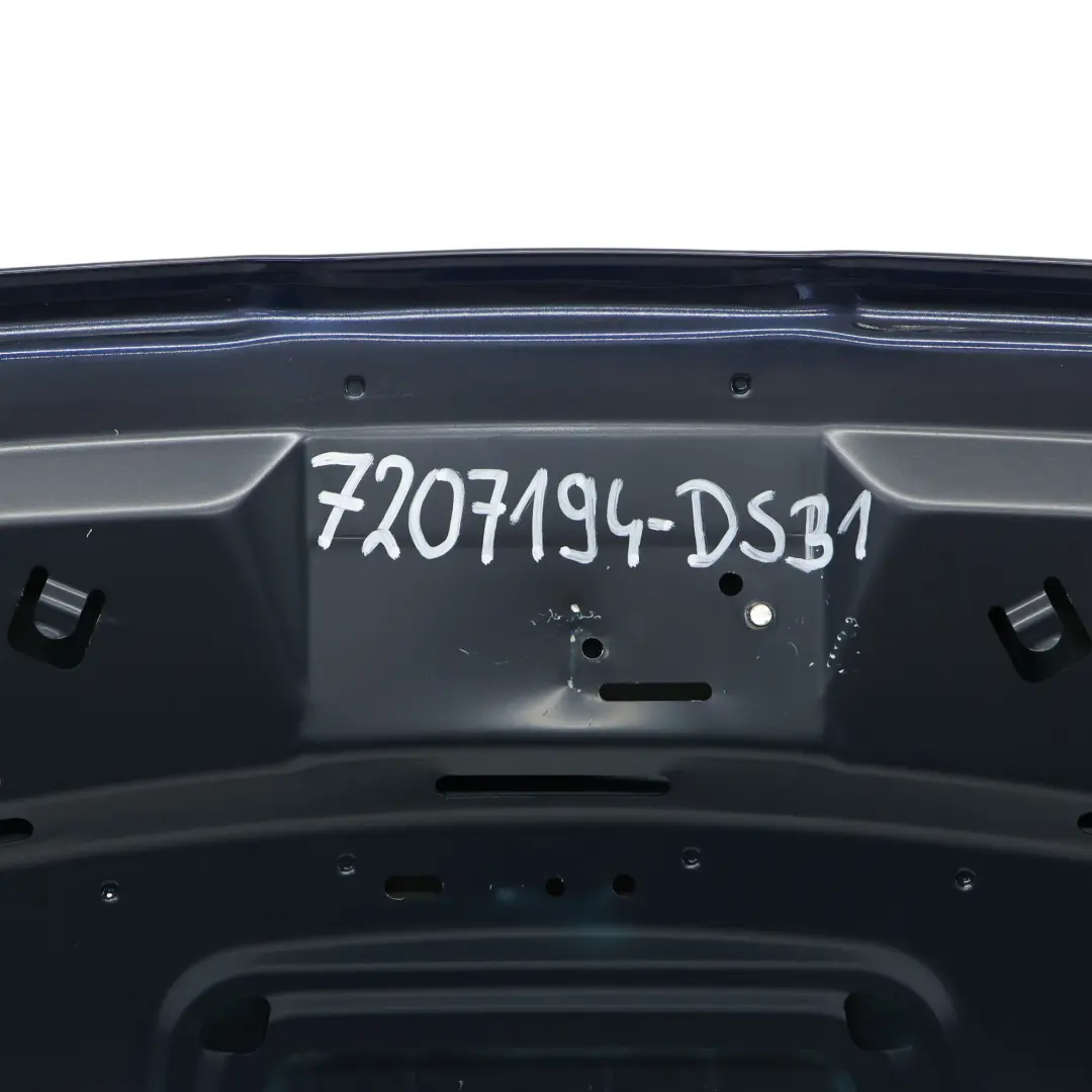 BMW F10 Hood Bonnet Aluminium Cover Panel Tiefseeblau Deep Sea Blue - A76
