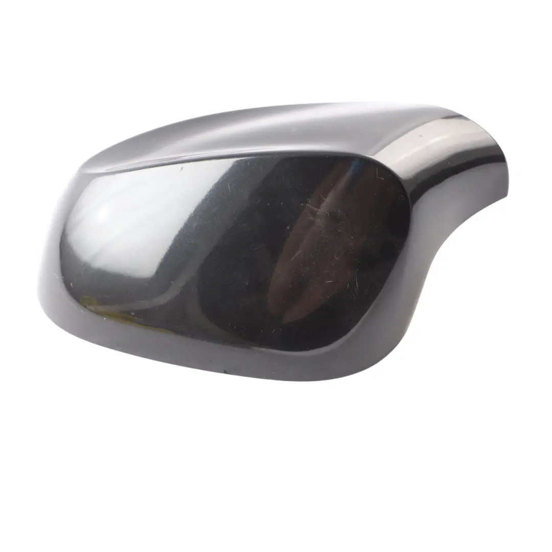 Cover Wing Mirror BMW E81 E87 LCI Cap Casing Left Black Sapphire Metallic 475