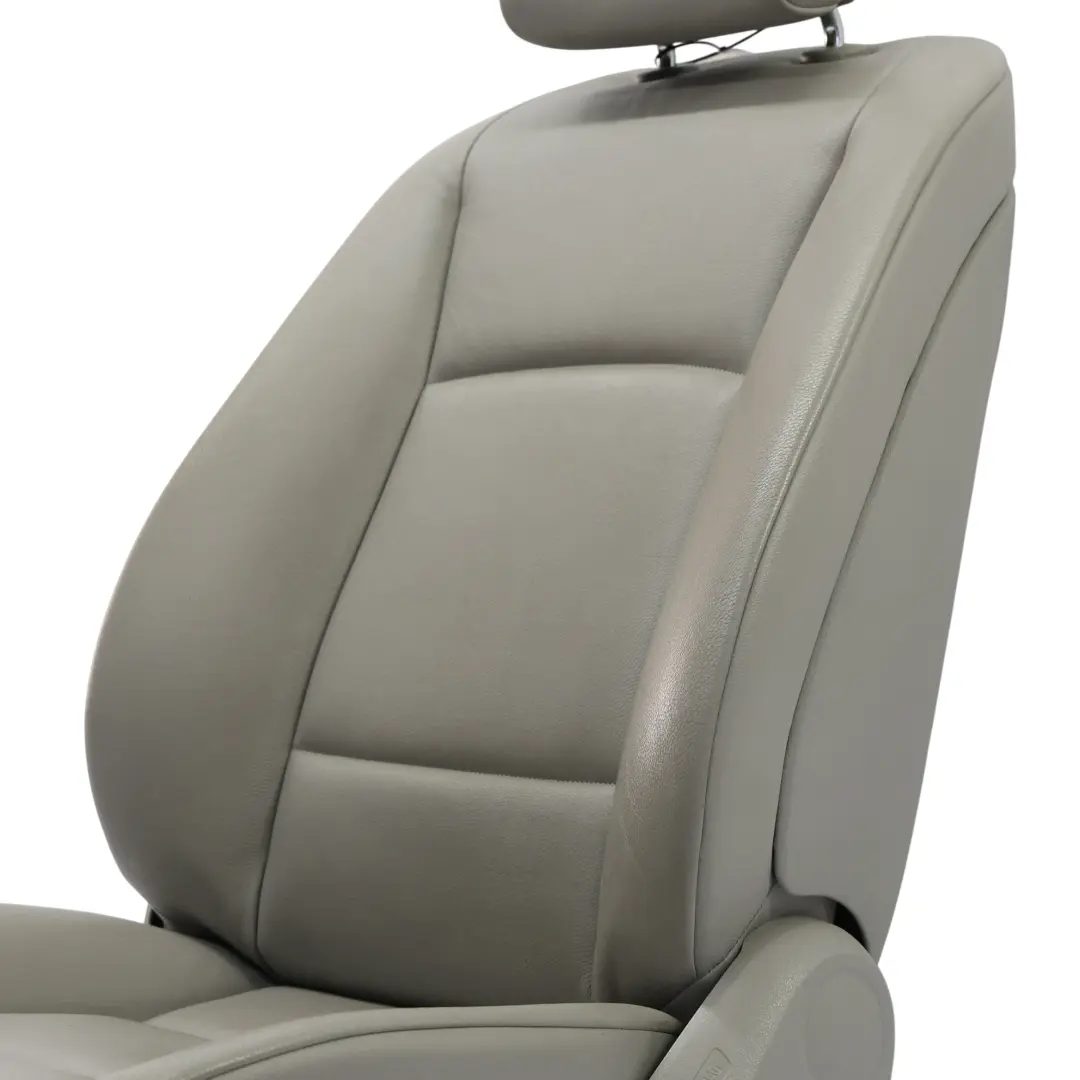 Front Seat BMW F07 F10 F11 Electric Heated Leather Left N/S Grey