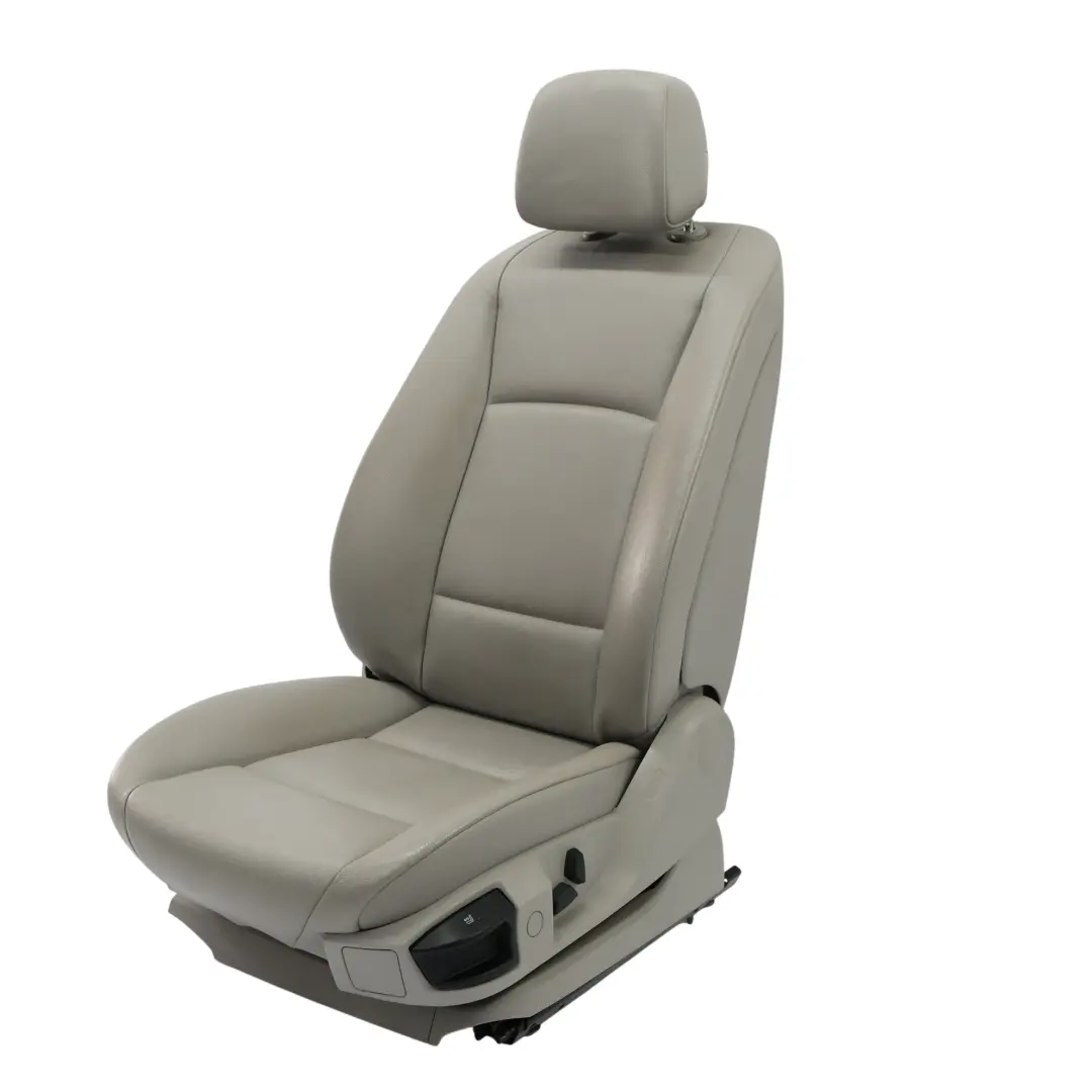Front Seat BMW F07 F10 F11 Electric Heated Leather Left N/S Grey