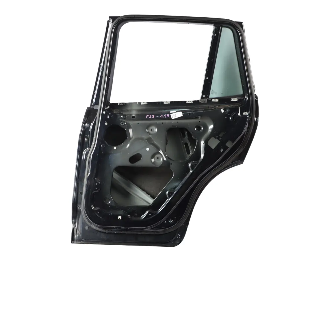 BMW X3 F25 Door Rear Right O/S Carbonschwarz Carbon Black Metallic - 416 