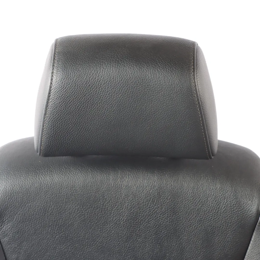 BMW E90 E91 LCI M Sport Schwarz Leder Vorne Links Interieur Sitz