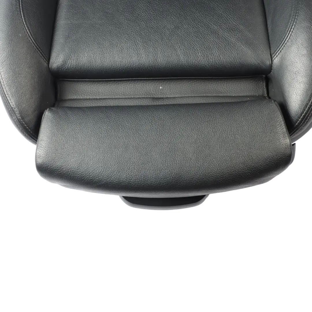 BMW E90 E91 LCI M Sport Schwarz Leder Vorne Links Interieur Sitz