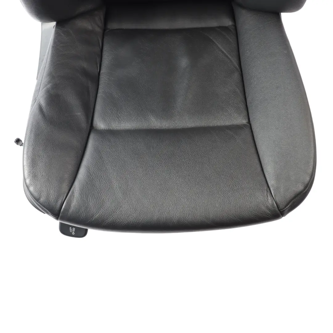 BMW E60 E61 Leather Dakota Black Front Right O/S Seat Interior Driver