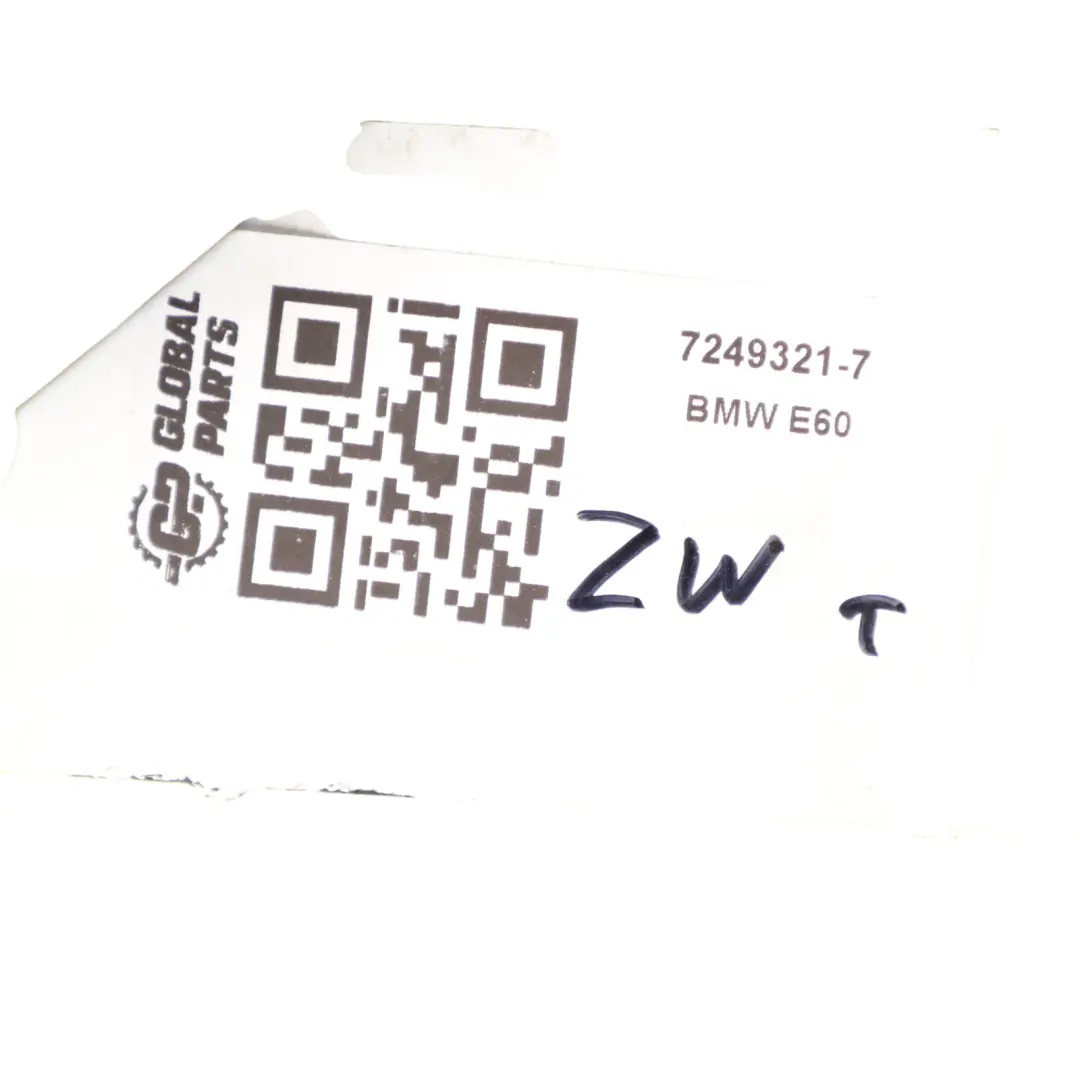 BMW 5 Reihe E60 E61 Vorne Links Sitz Leder Dakota Schwarz