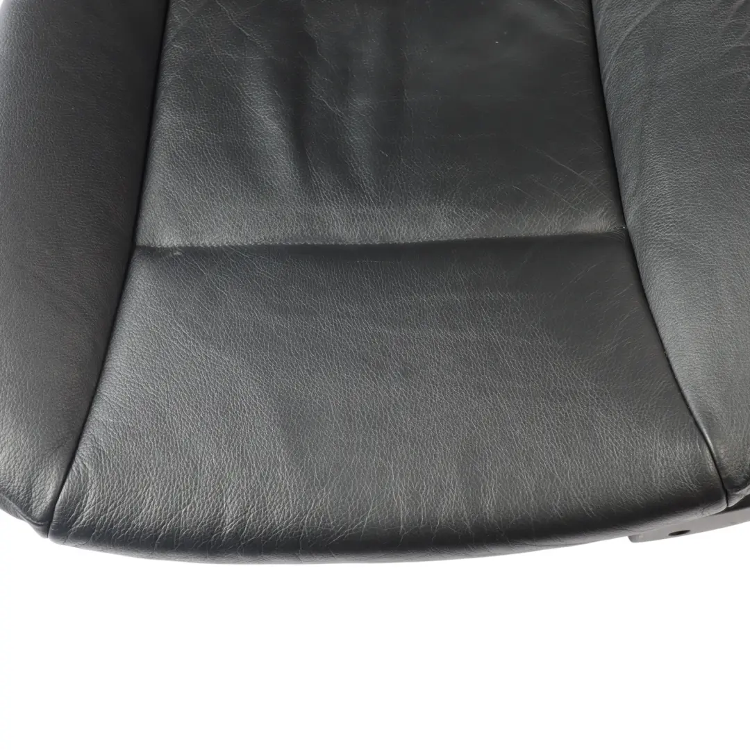 BMW 5 Reihe E60 E61 Vorne Links Sitz Leder Dakota Schwarz
