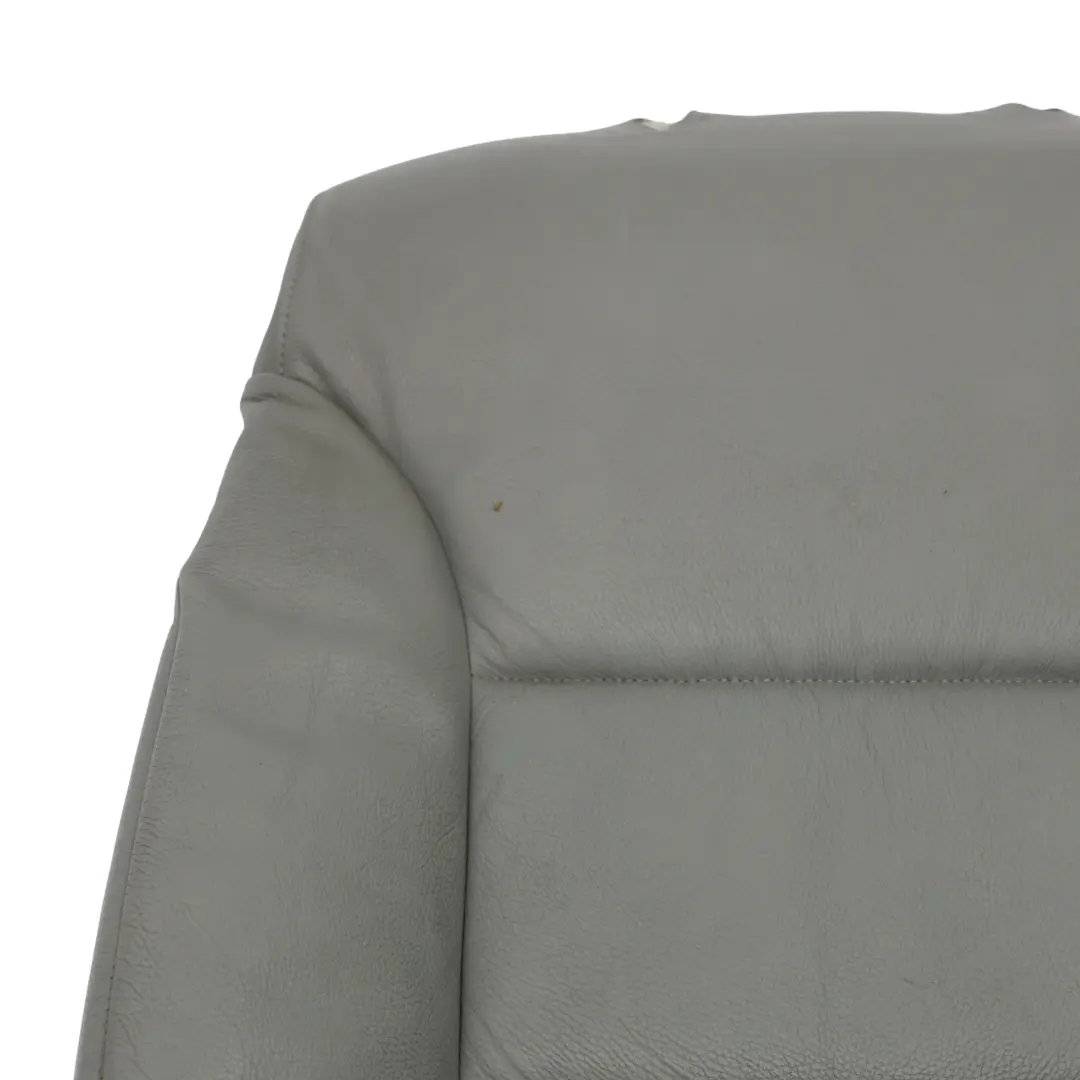 Sitzlehne BMW E60 E61 Vorne Links Rechts Lederbezug Verkleidung Grau