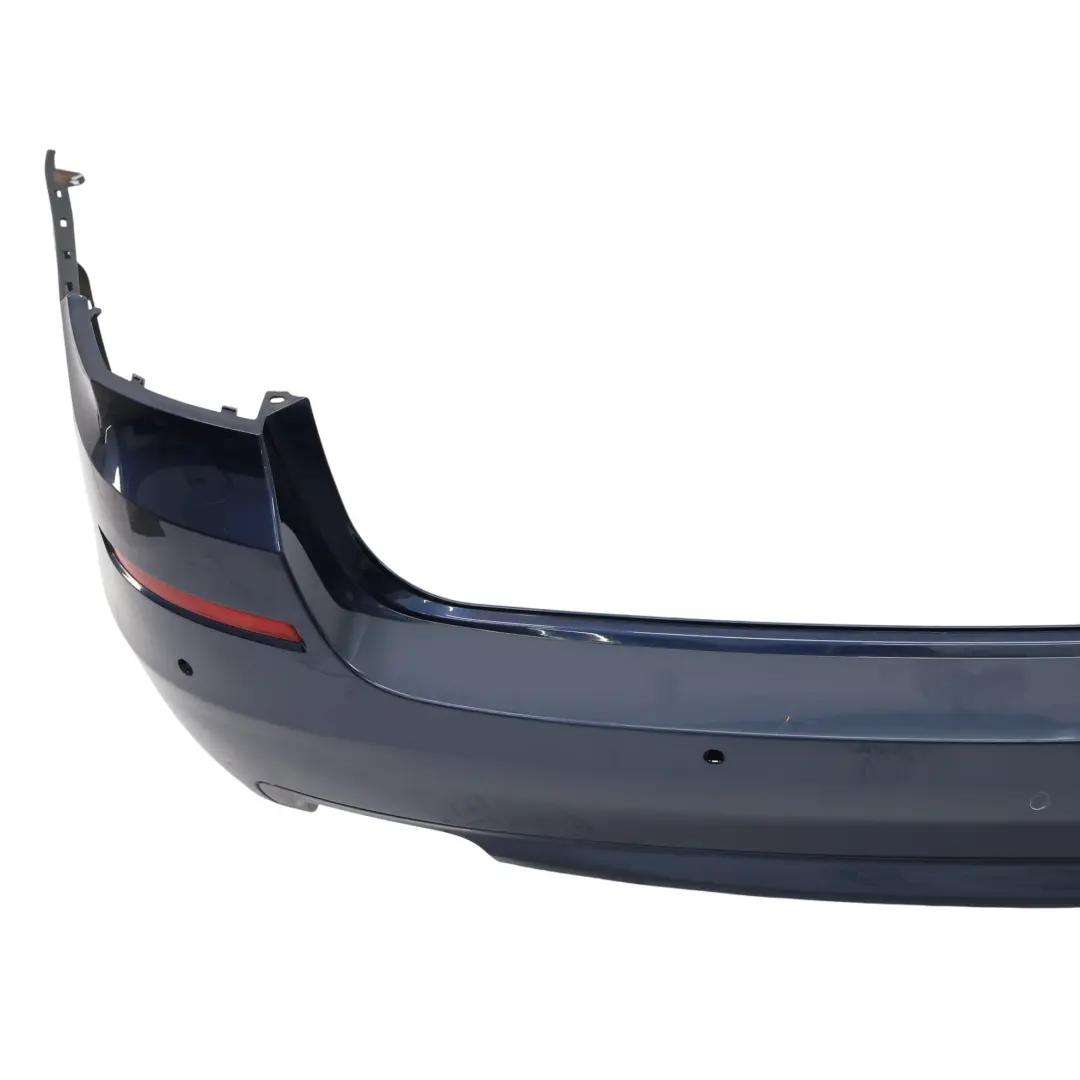 BMW F11 Touring Rear Bumper Panel PDC Covering Tiefseeblau Deep Sea Blue - A76