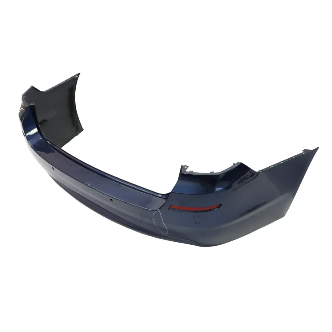 BMW F11 Touring Rear Bumper Panel PDC Covering Tiefseeblau Deep Sea Blue - A76