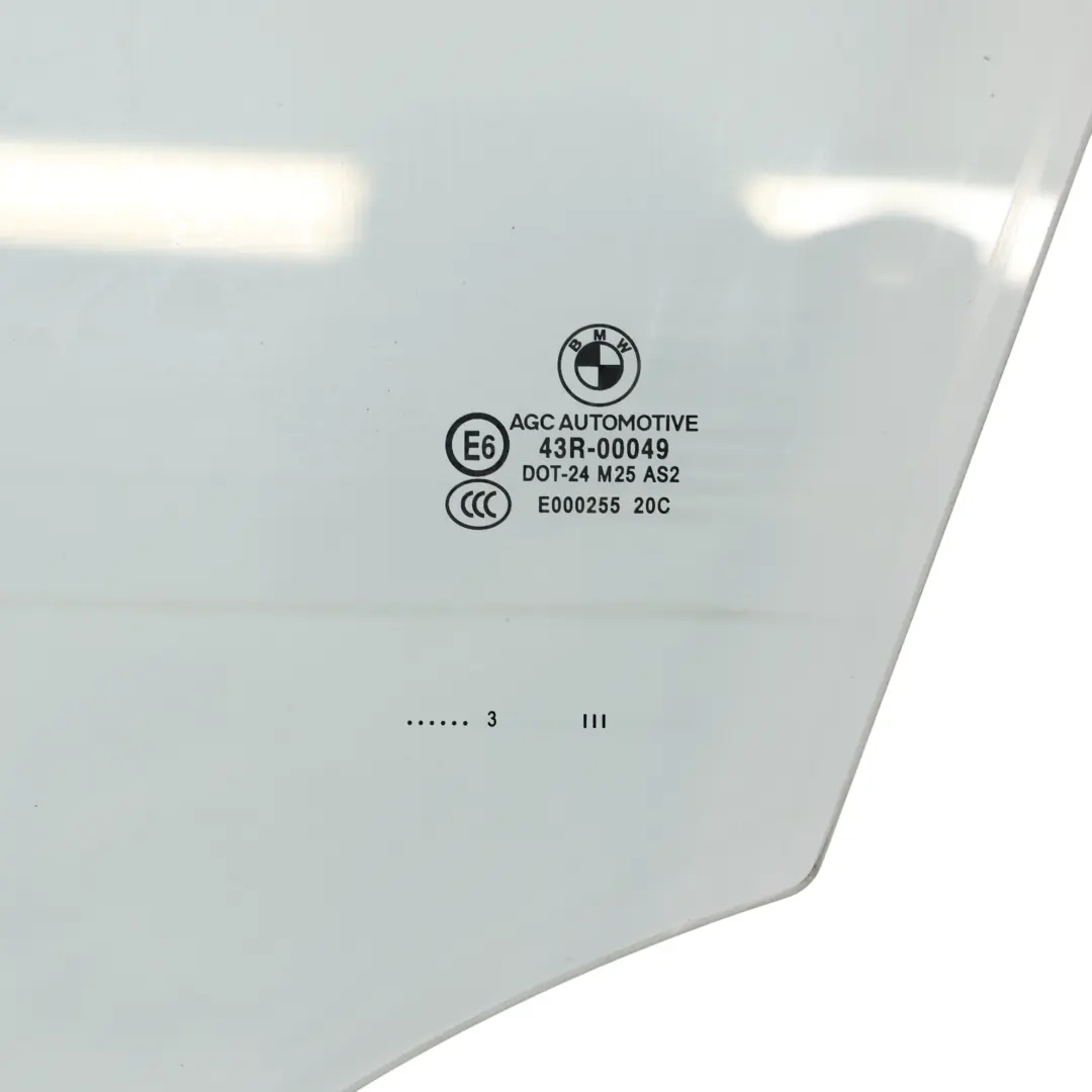 BMW F30 F31 Vitre De Porte Avant Gauche Verte AS2 7259825