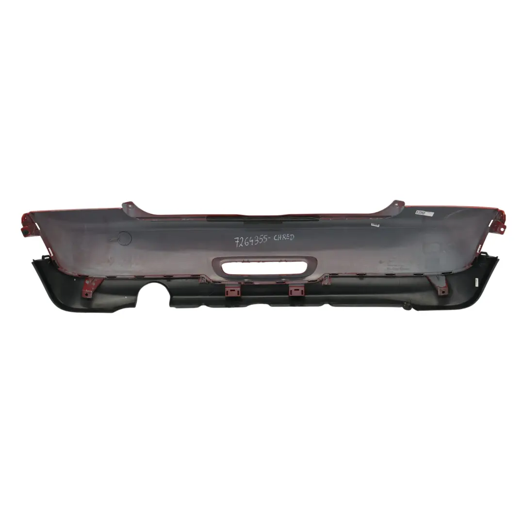 Mini R56 R57 LCI R58 Rear Bumper Trim Panel Covering Chili Red - 851 