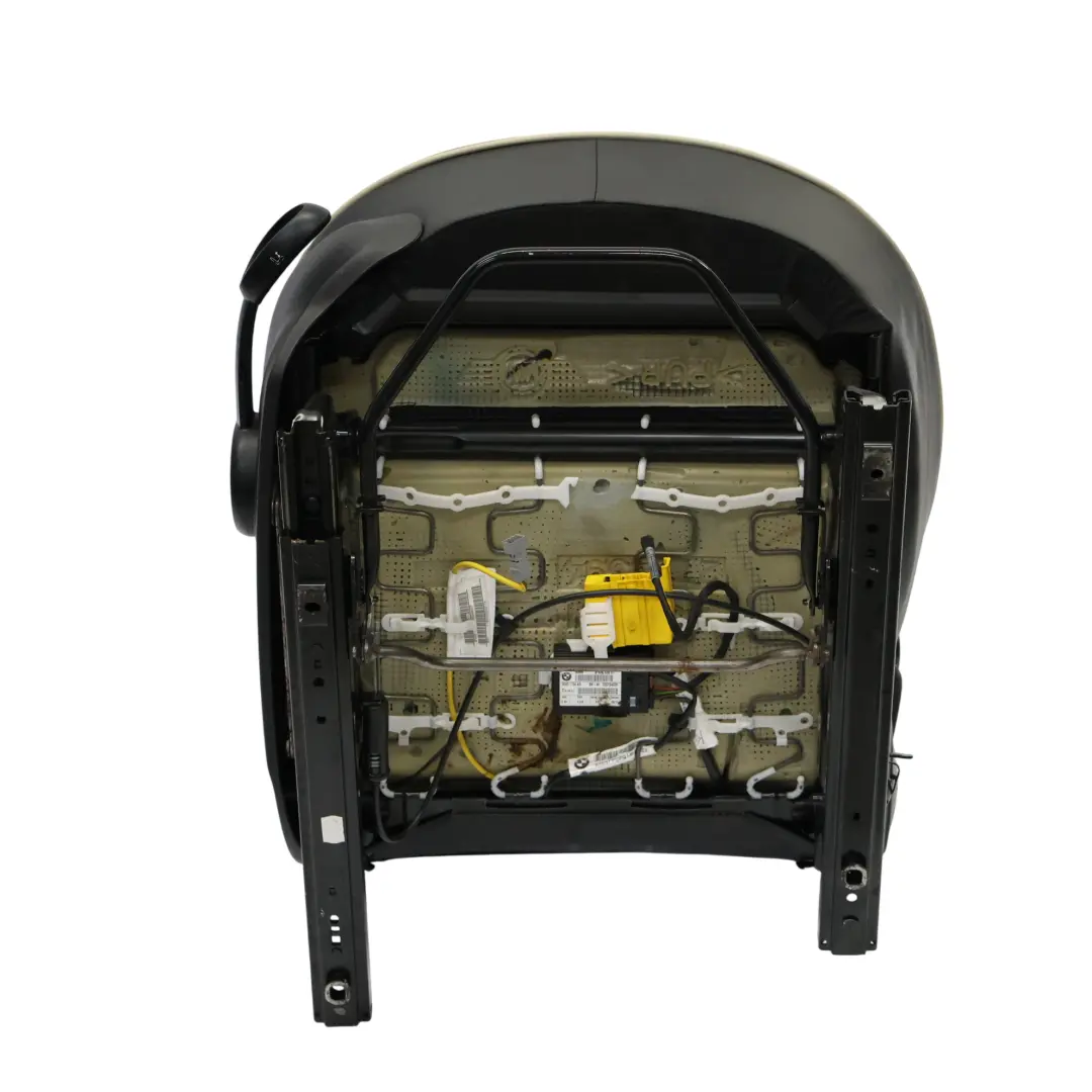 Front Sport Seat Mini R55 R56 Right Side O/S Heated Black Leather Lounge