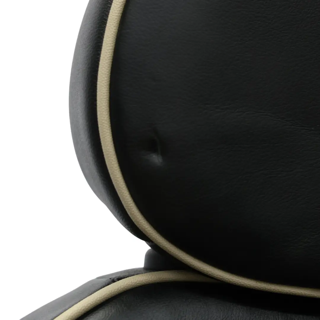 Front Sport Seat Mini R55 R56 Right Side O/S Heated Black Leather Lounge