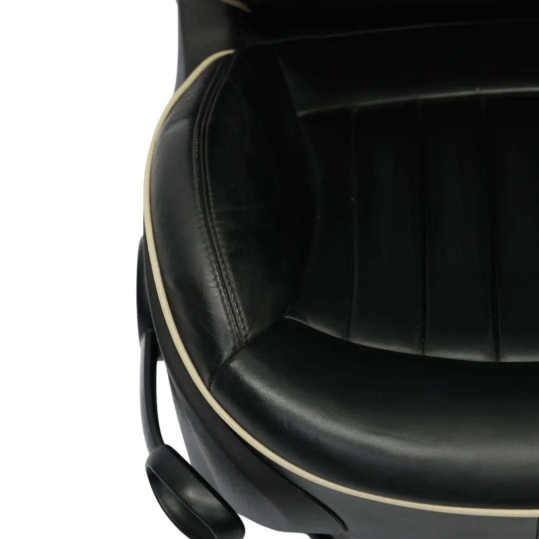 Front Sport Seat Mini R55 R56 Right Side O/S Heated Black Leather Lounge