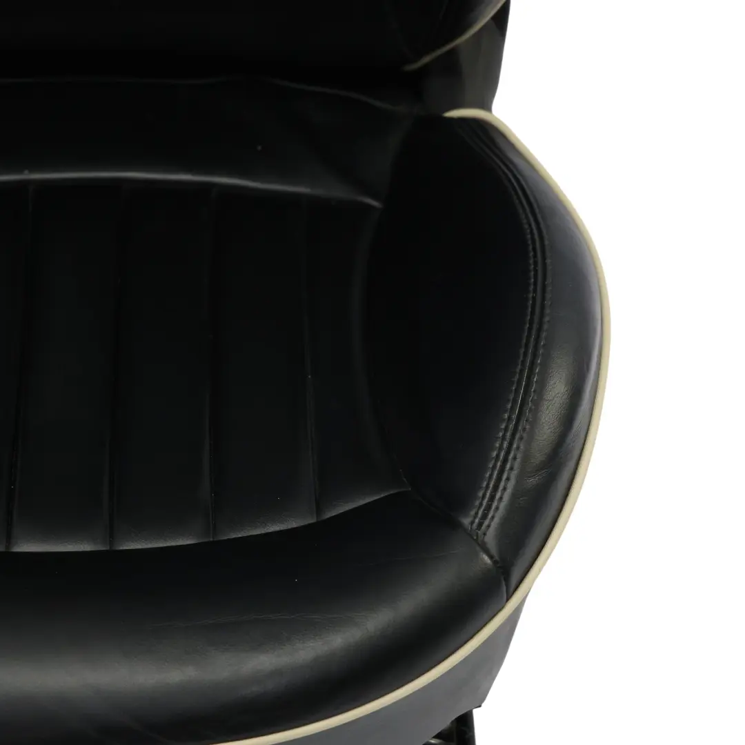 Front Sport Seat Mini R55 R56 Right Side O/S Heated Black Leather Lounge