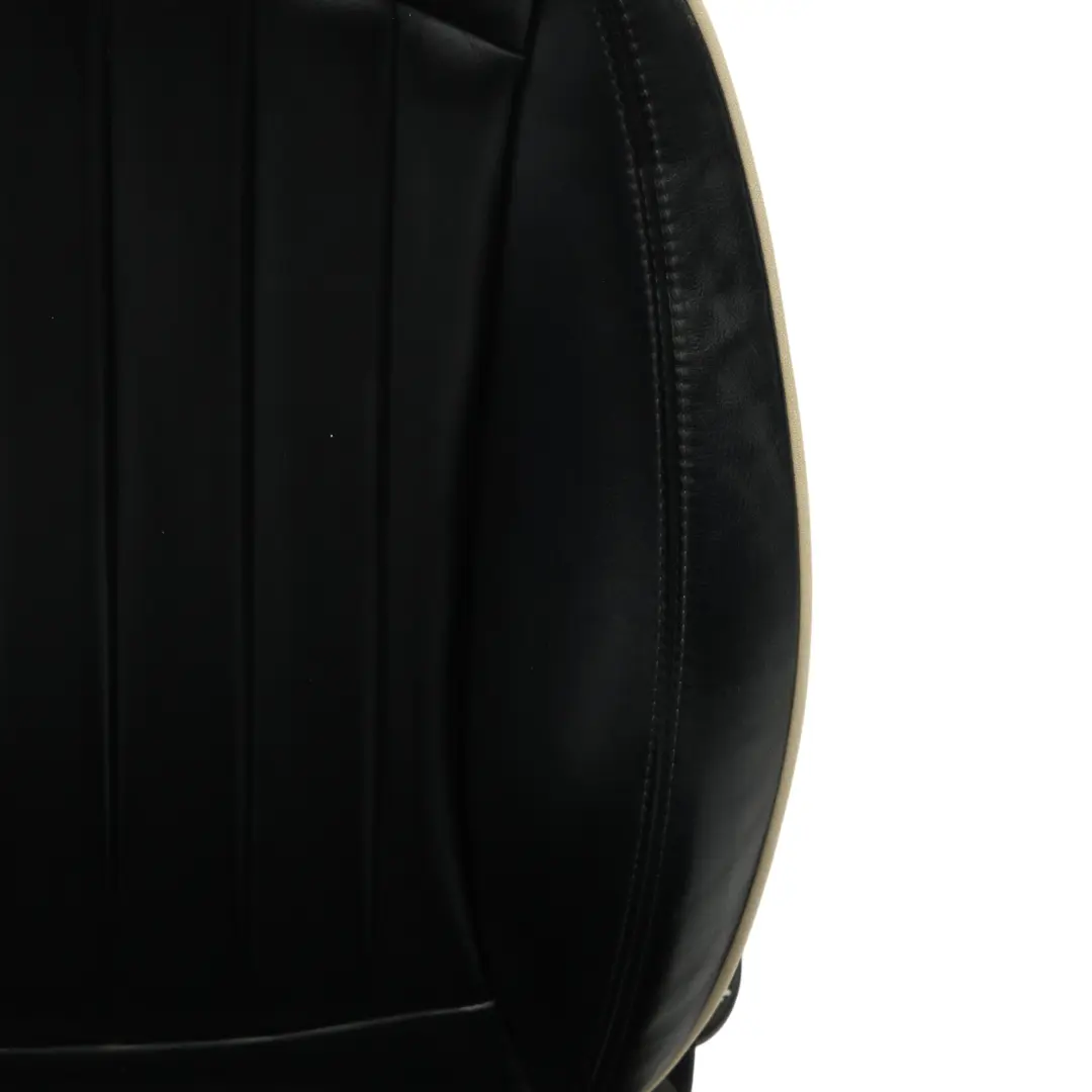 Front Sport Seat Mini R55 R56 Right Side O/S Heated Black Leather Lounge