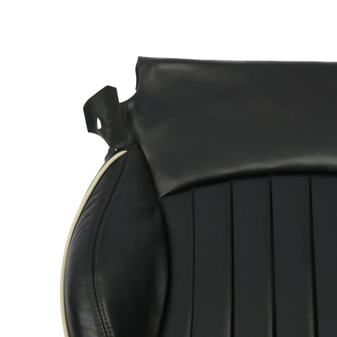 Mini Cooper One R56 Front Seat Base Cover Cushion Heated Leather Black