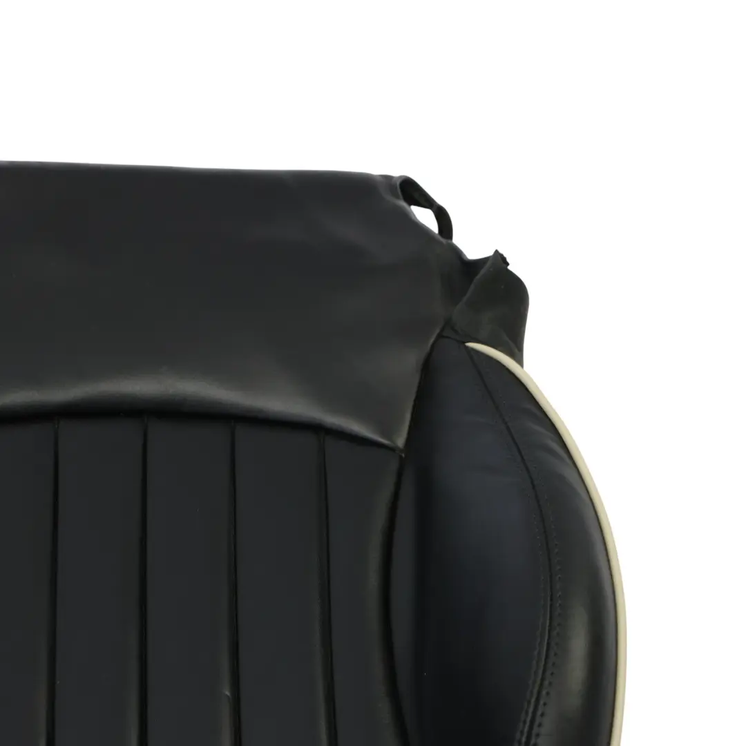 Mini Cooper One R56 Front Seat Base Cover Cushion Heated Leather Black