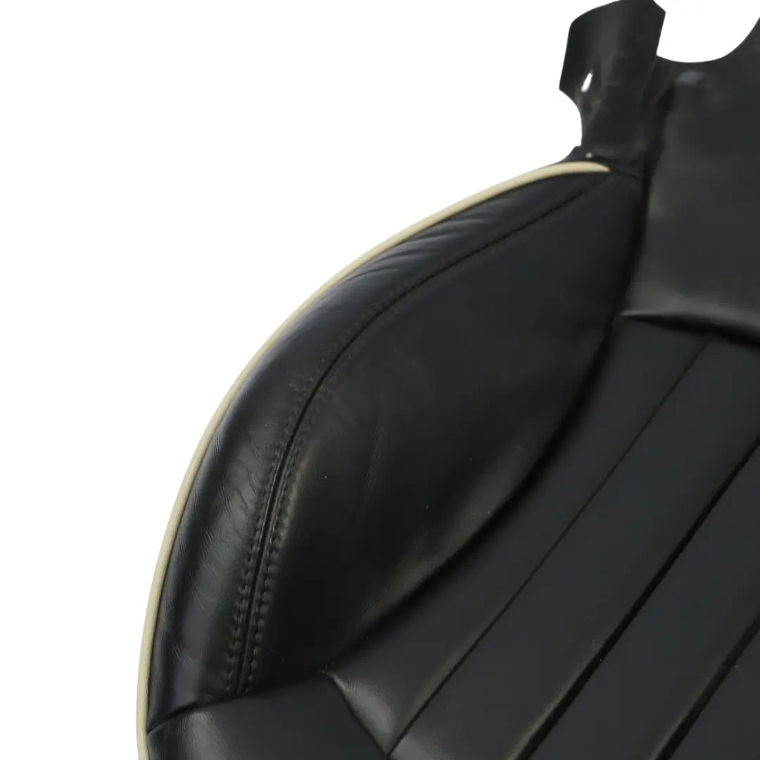 Mini Cooper One R56 Front Seat Base Cover Cushion Heated Leather Black