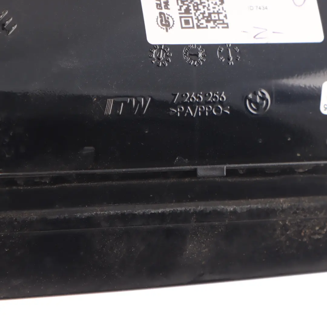 BMW X3 F25 Fuel Cover Filler Fill Flap Cap Sparkling Carbon Black - 416 7265256