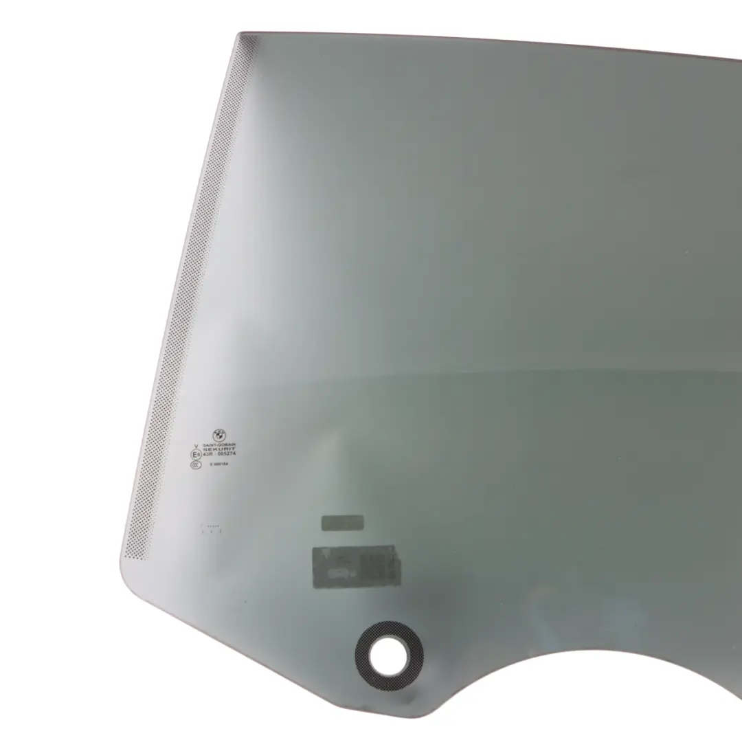 BMW F06 Gran Coupe Side Window Door Glass Rear Left N/S Green 7276969