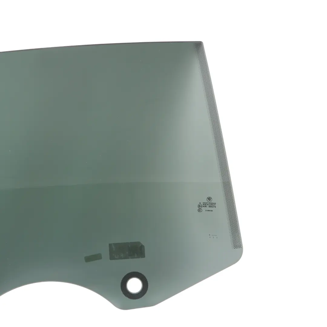 BMW F06 Gran Coupe Side Window Door Glass Rear Right O/S Green 7276970