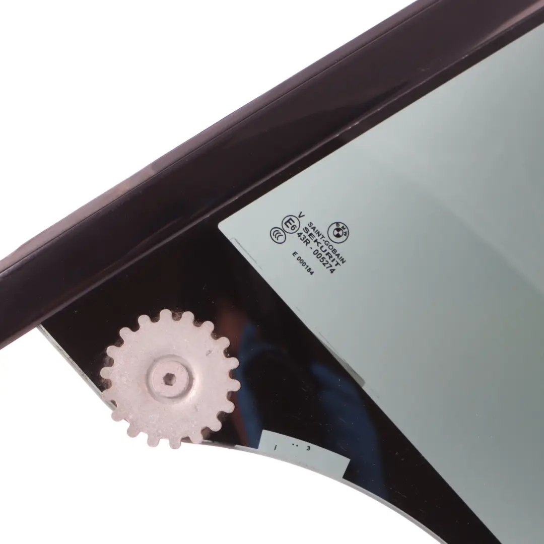 BMW F06 Gran Coupe Side Fixed Window Glass Rear Left N/S Green 7276971