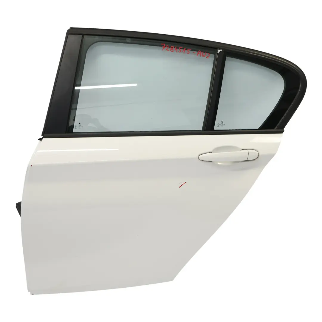 BMW F20 Rear Left Door N/S Alpinweiss 3 Alpine White - 300