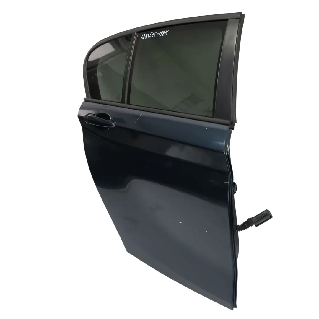 BMW F20 Door Rear Right O/S Midnight Blue Metallic - B38