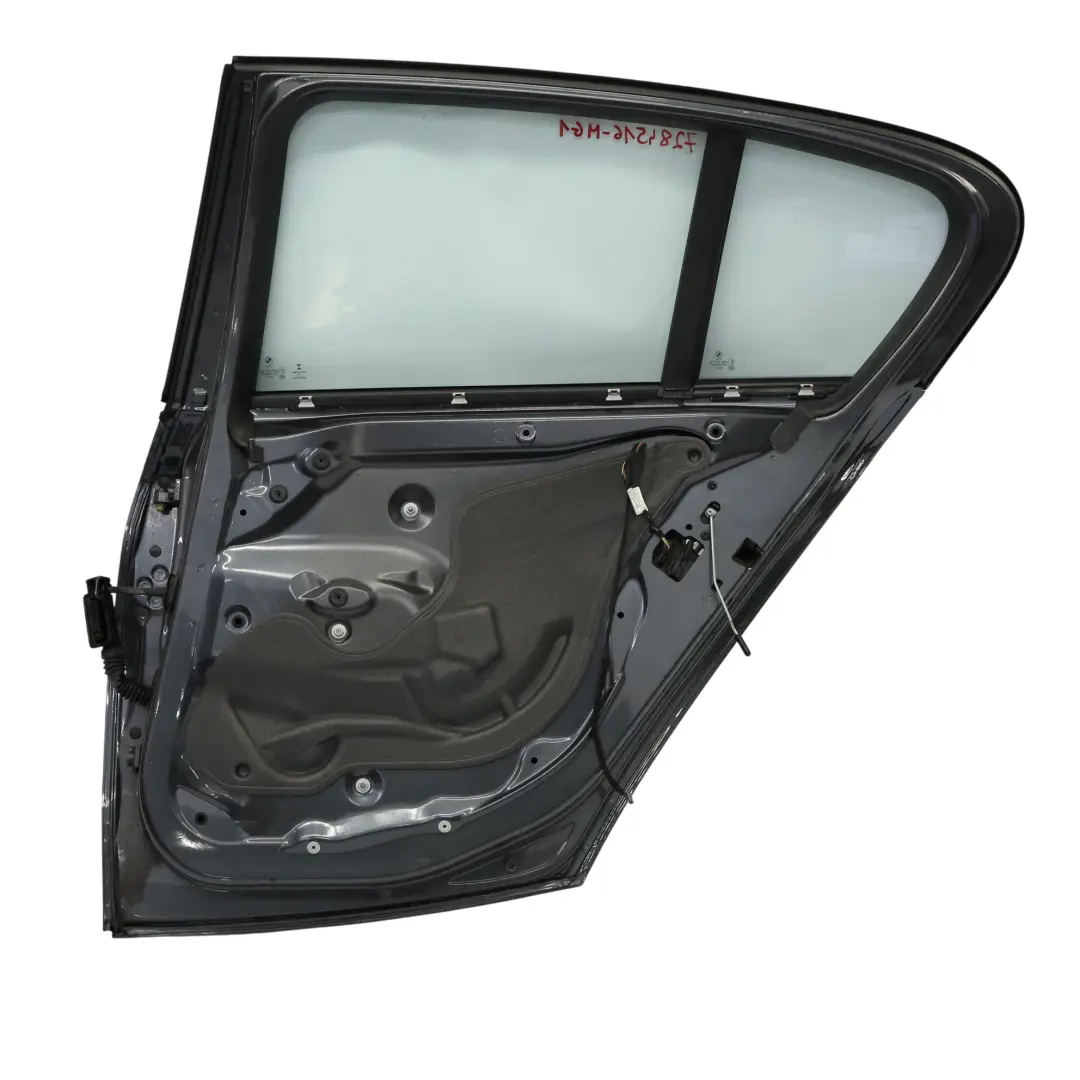 BMW F20 Door Rear Right O/S Mineral Grau Grey Metallic - B39