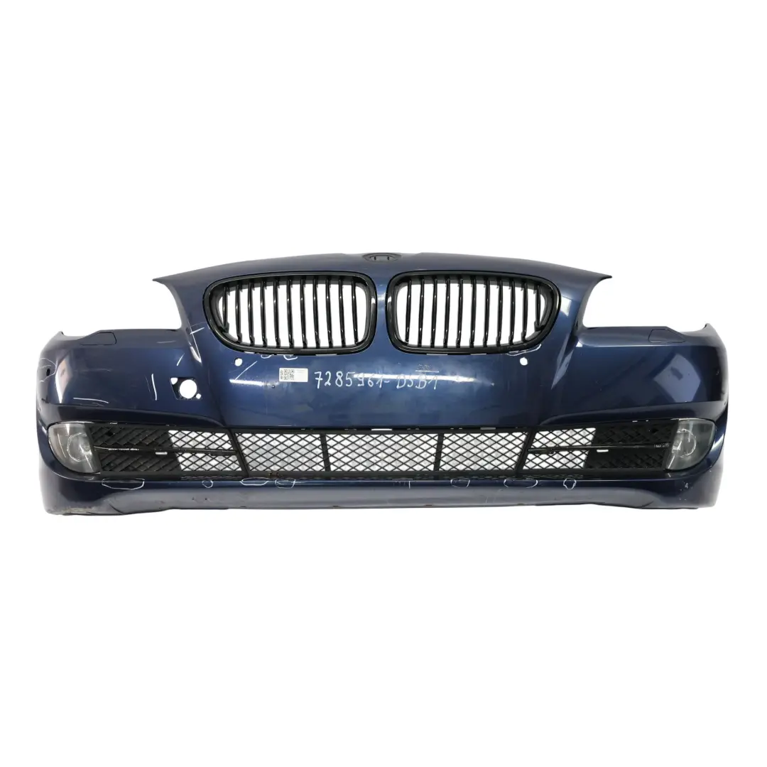 BMW F10 F11 Front Bumper Trim Panel Tiefseeblau Deep Sea Blue Metallic - A76 