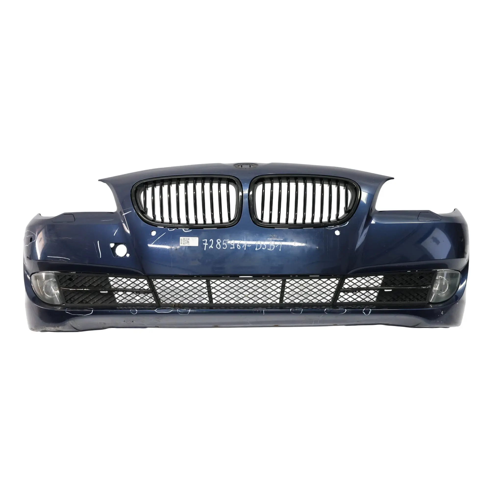 BMW F10 F11 Front Bumper Trim Panel Tiefseeblau Deep Sea Blue Metallic - A76 