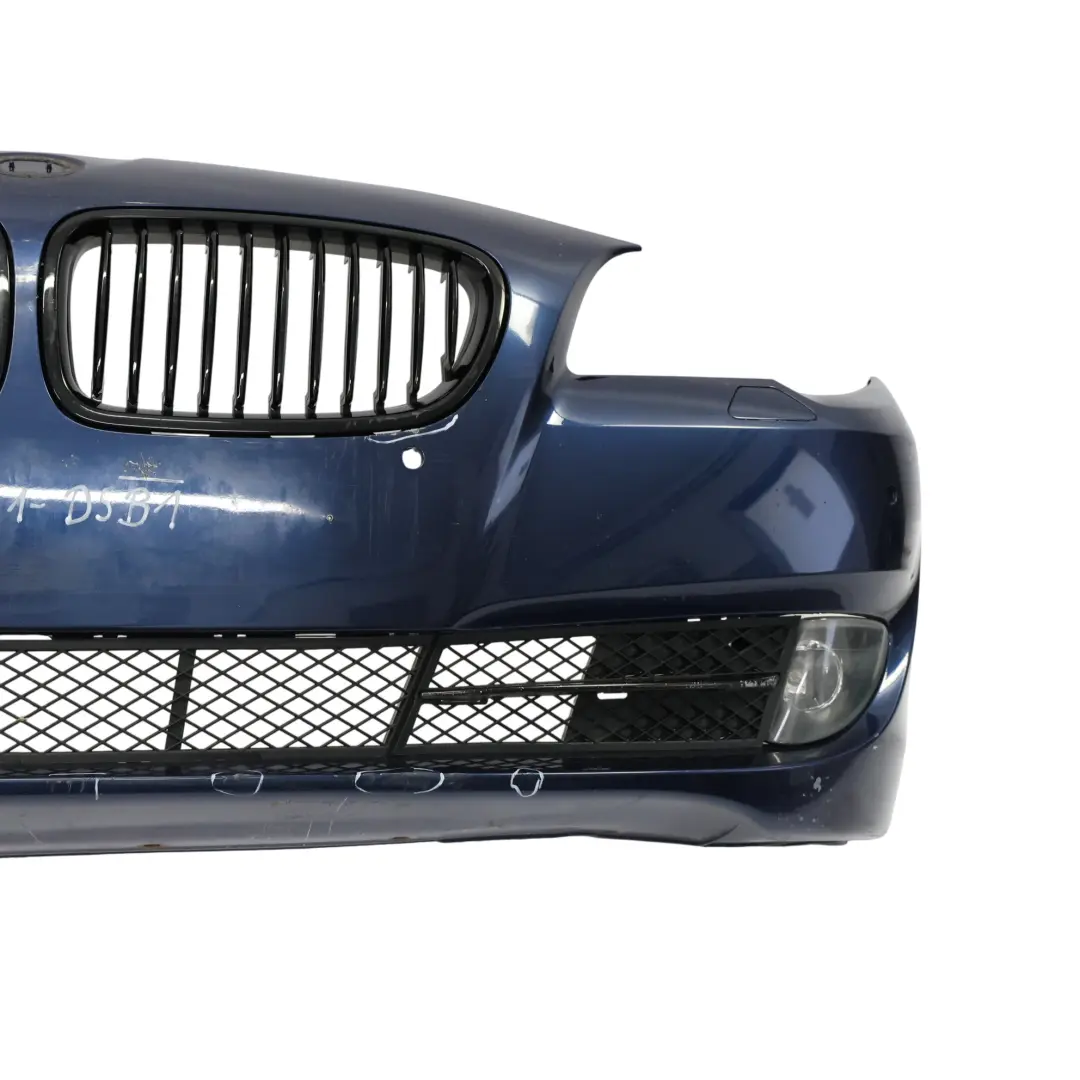 BMW F10 F11 Front Bumper Trim Panel Tiefseeblau Deep Sea Blue Metallic - A76 