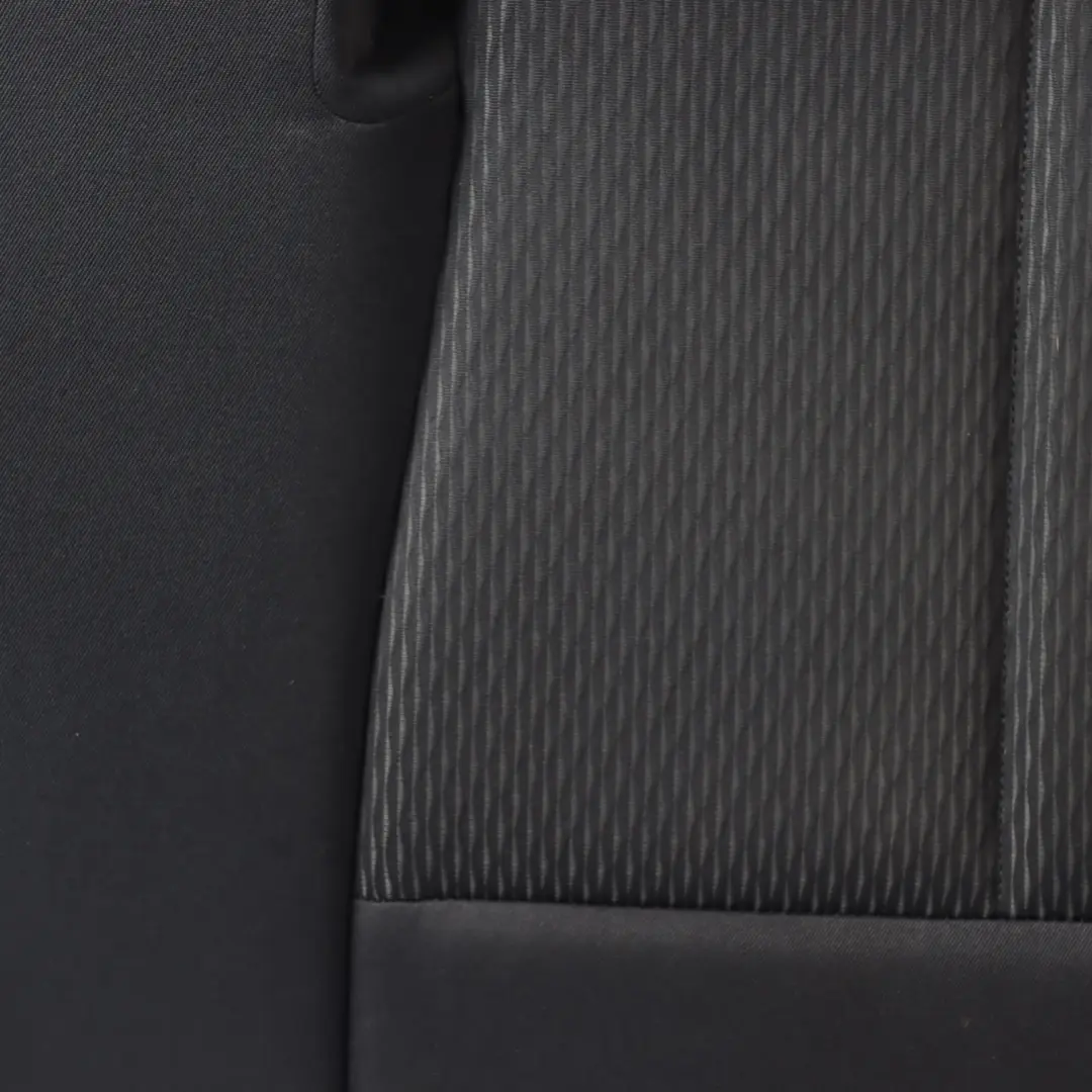 BMW F20 Rear Seat Bench Couch Sofa Cloth Fabric Anthracite Black