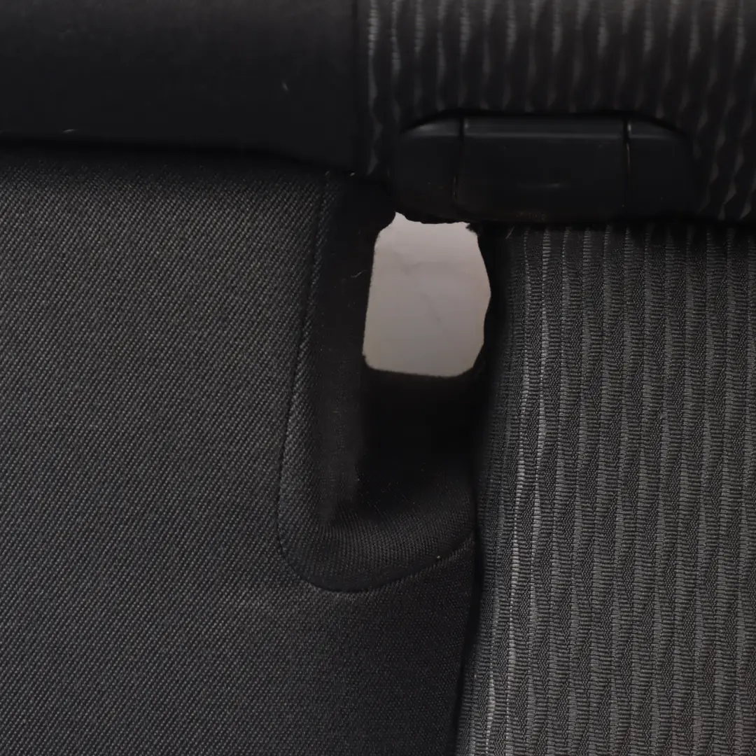 BMW F20 Rear Seat Bench Couch Sofa Cloth Fabric Anthracite Black