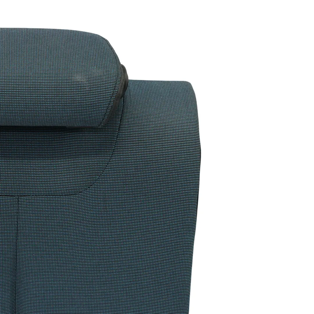 BMW F20 F21 Rear Seat Backrest Cover Right O/S Cloth Leather Metro Blue Black