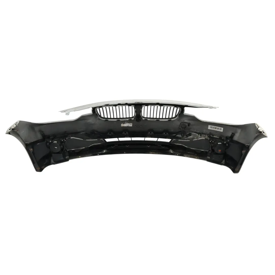 Front Bumper BMW F30 F31 Trim Panel Covering Glacier Silber Metallic - A83
