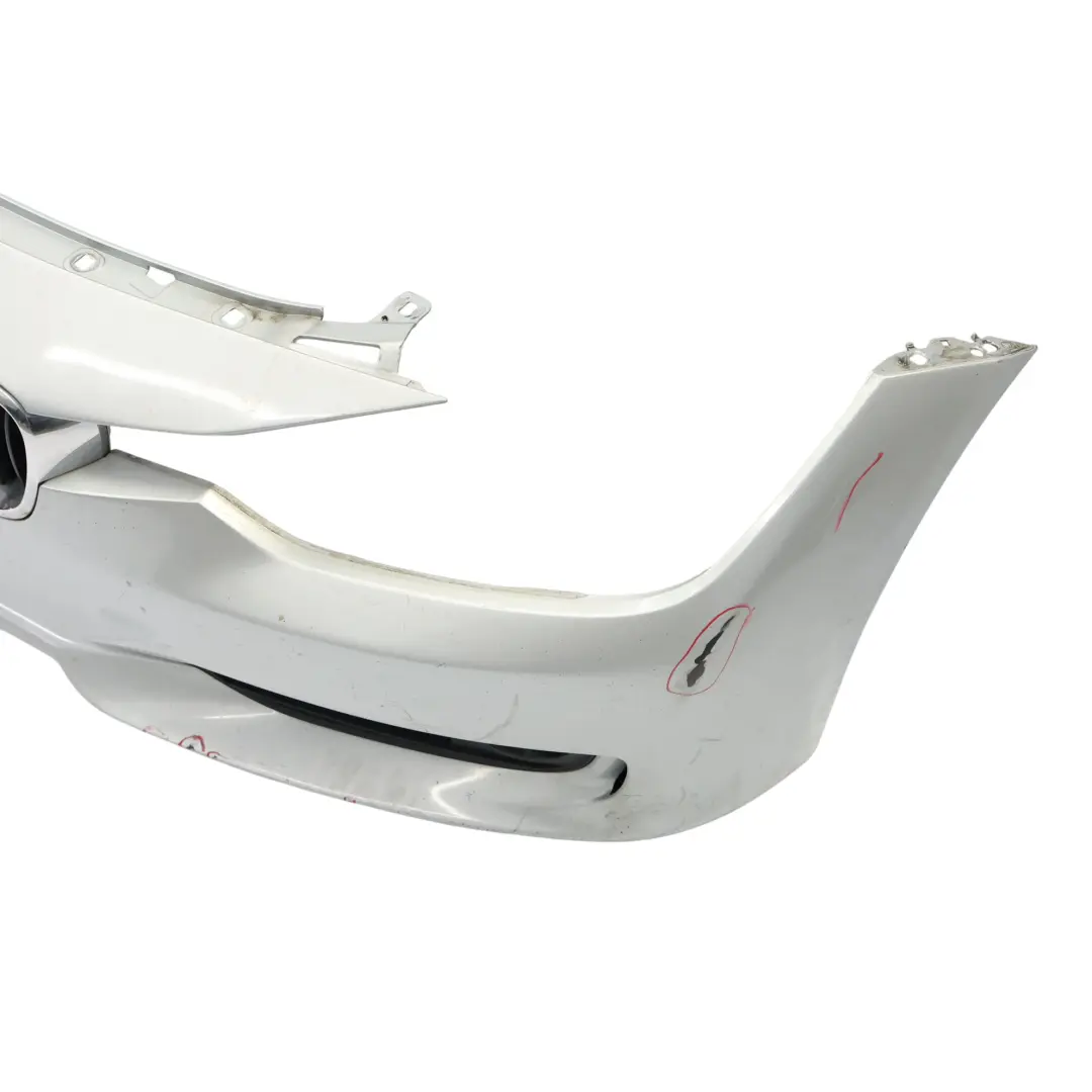Front Bumper BMW F30 F31 Trim Panel Covering Glacier Silber Metallic - A83