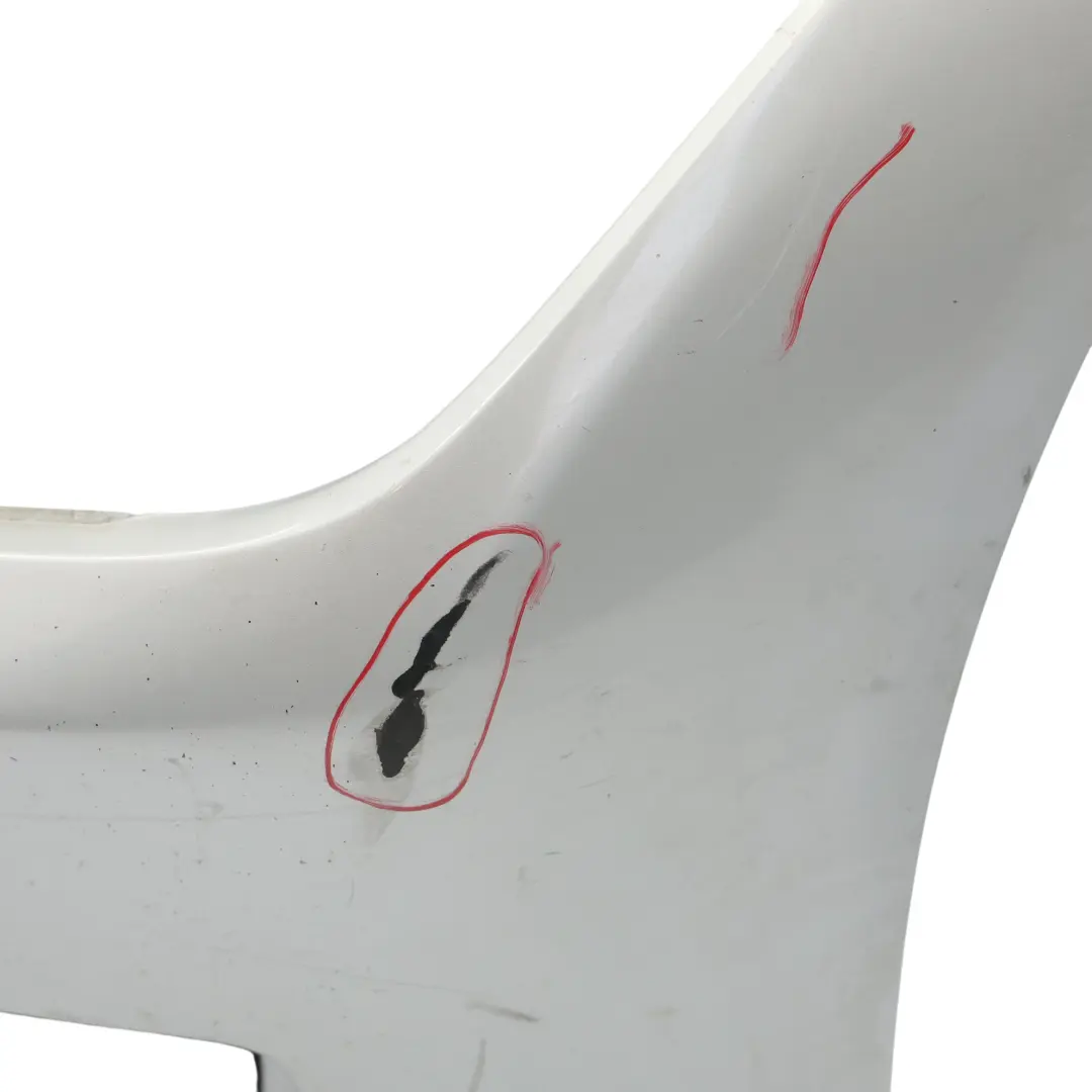 Front Bumper BMW F30 F31 Trim Panel Covering Glacier Silber Metallic - A83