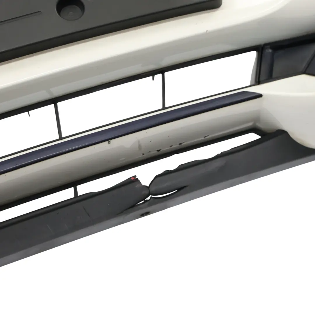 BMW F30 F31 Front Bumper Lines Trim Panel Alpinweiss 3 White - 300
