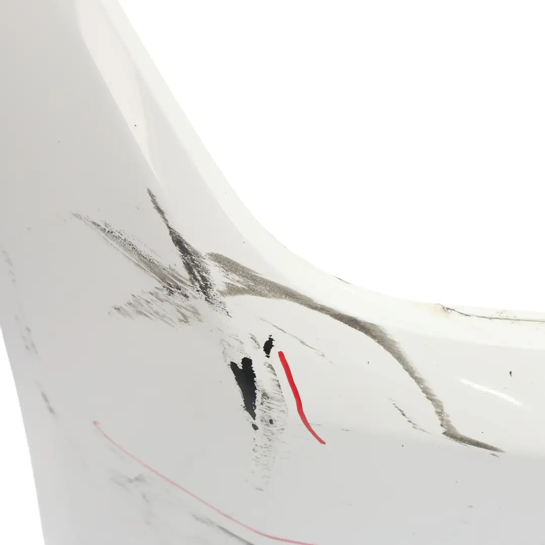 BMW F30 F31 Front Bumper Lines Trim Panel Alpinweiss 3 White - 300