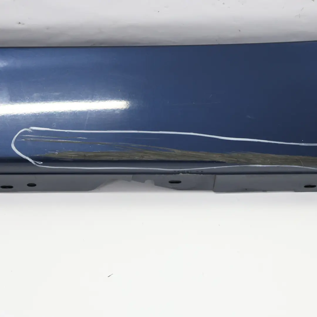 BMW F20 Side Skirt Door Sill Strip Covering Left N/S Tiefseeblau Blue - A76