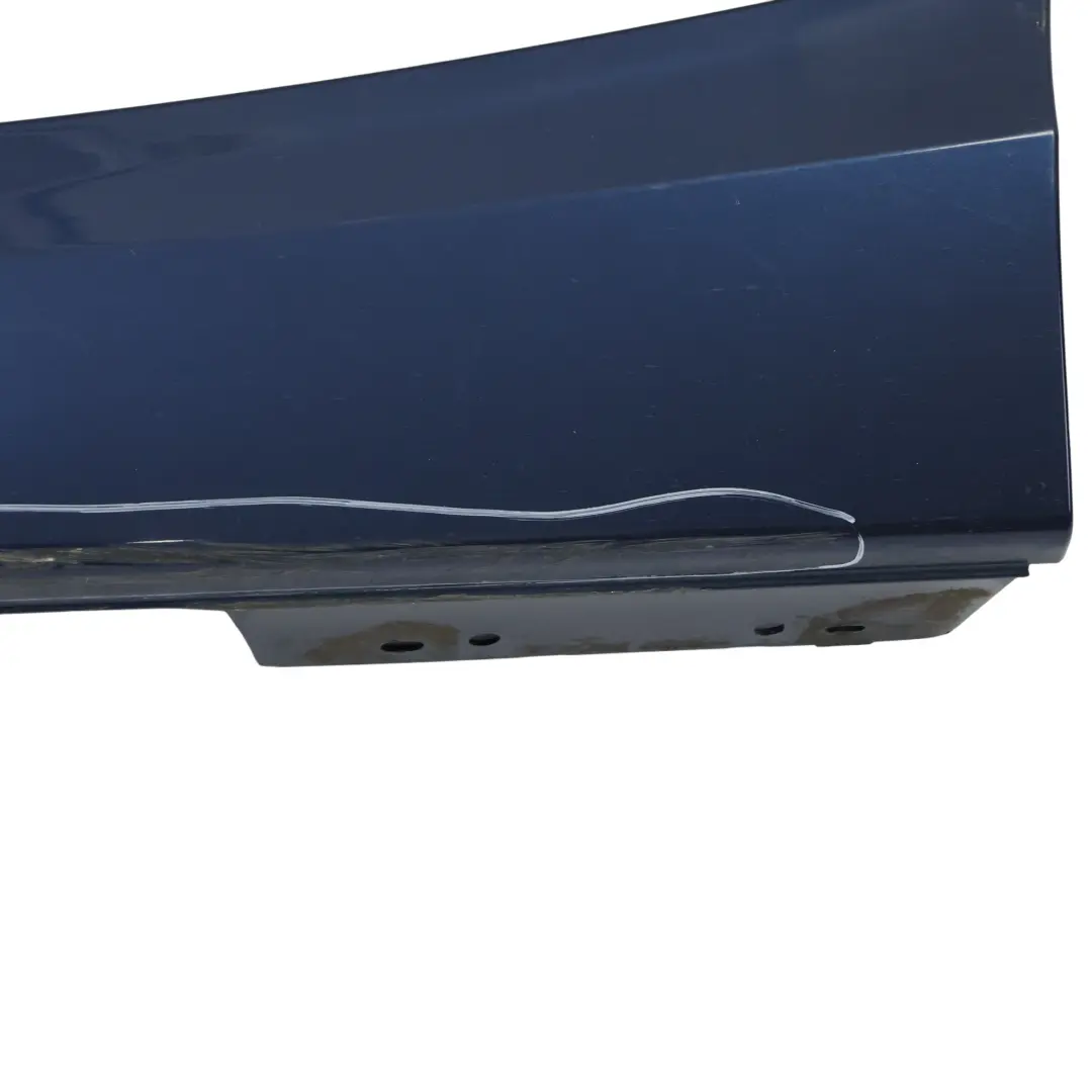 BMW F20 Side Skirt Door Sill Strip Covering Left N/S Tiefseeblau Blue - A76