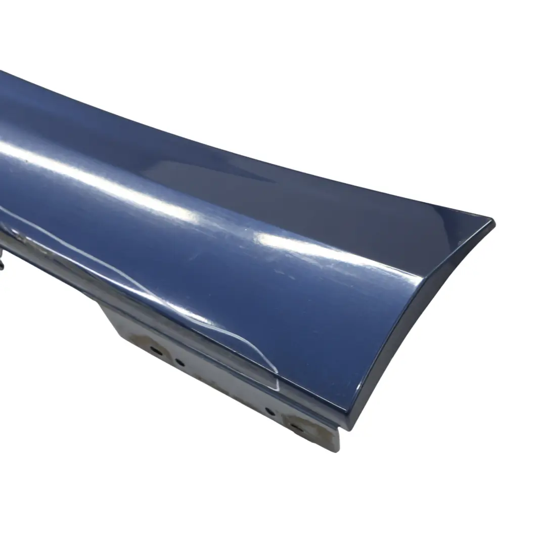 BMW F20 Side Skirt Door Sill Strip Covering Left N/S Tiefseeblau Blue - A76