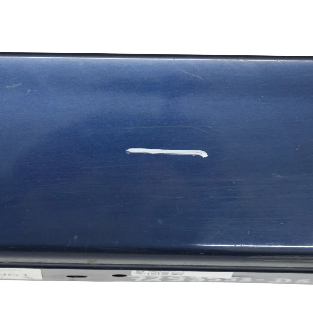 BMW F20 Side Skirt Door Sill Strip Covering Left N/S Tiefseeblau Blue - A76