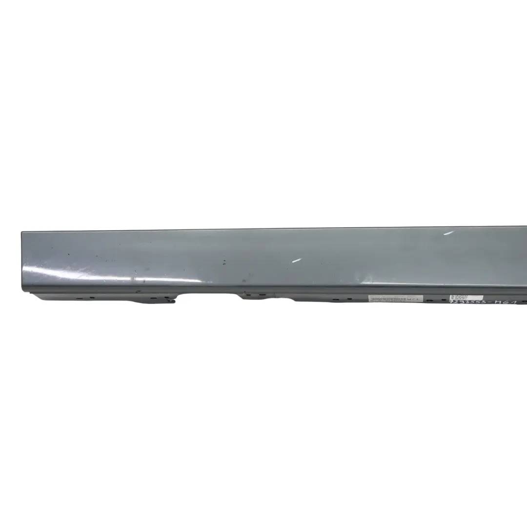 BMW F20 Side Skirt Sill Strip Left N/S Mineralgrau Mineral Grey Metallic - B39