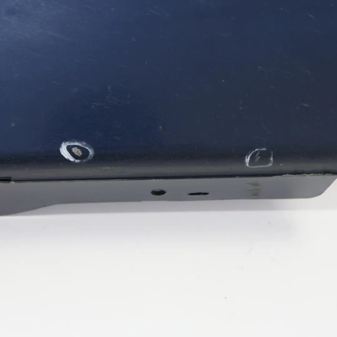 BMW F20 Faldón lateral Sill Strip Derecha Tiefseeblau Metallic - A76